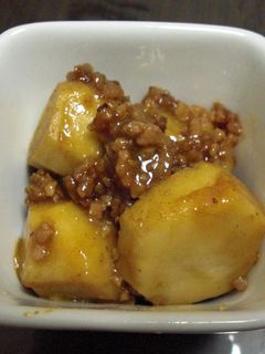 里いものカレーそぼろ煮-レシピのメイン写真