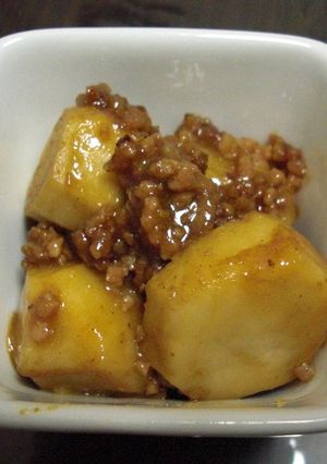 里いものカレーそぼろ煮-レシピのメイン写真