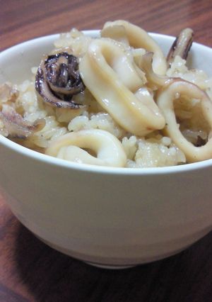 炊飯器でイカご飯-レシピのメイン写真