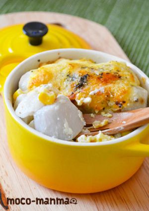 とろふわ♪里芋とコーンのマヨチーズ焼き-レシピのメイン写真
