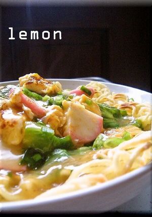 卵あんかけかた焼きちゃんぽん-レシピのメイン写真