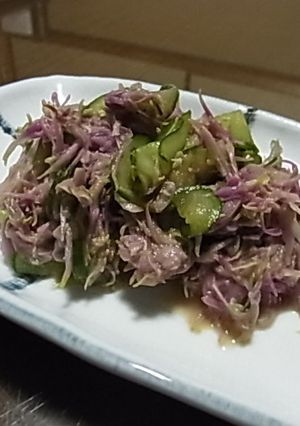 食用菊のカラシ酢みそあえ　(季節限定)-レシピのメイン写真