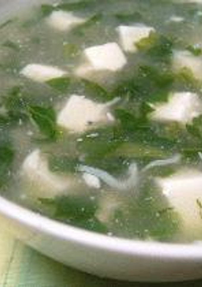 ほうれん草と豆腐のとろとろスープ-レシピのメイン写真