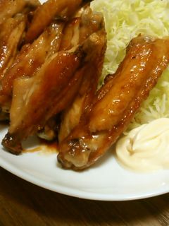 手羽中のてりやき-レシピのメイン写真
