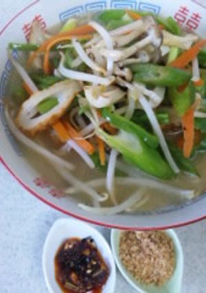 サッポロ一番ちゃんぽん☆味変身します-レシピのメイン写真