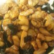 鶏肉のマーガリン丼