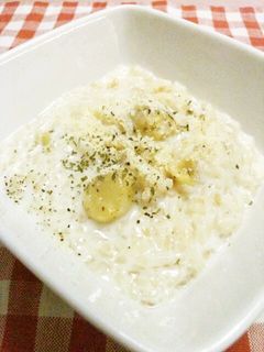 簡単☆栗ご飯 de ミルクリゾット☆ -レシピのメイン写真