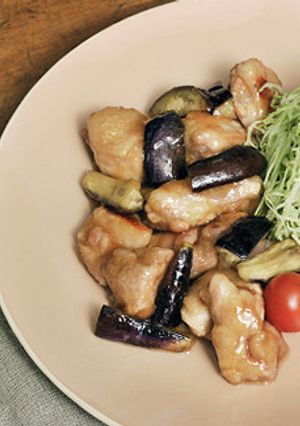 鶏とナスのさっぱり焼き-レシピのメイン写真