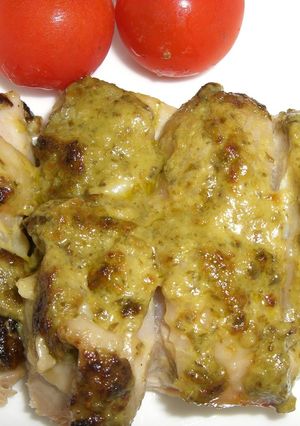 チキンのジェノバソース焼き-レシピのメイン写真
