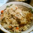 鶏ときのこの炊き込みご飯