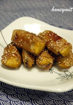 さつまいもの豚肉巻き☆-レシピのメイン写真