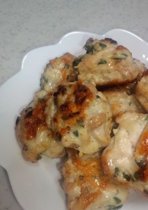 鶏と青じそ団子-レシピのメイン写真