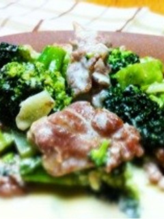 豚肉とブロッコリーのクリーム煮-レシピのメイン写真