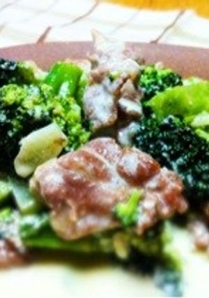 豚肉とブロッコリーのクリーム煮-レシピのメイン写真