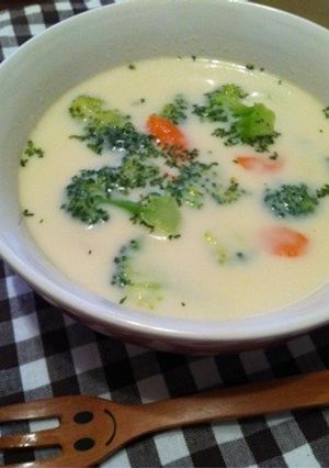 簡単ほっこり♡野菜とミルクのスープ-レシピのメイン写真