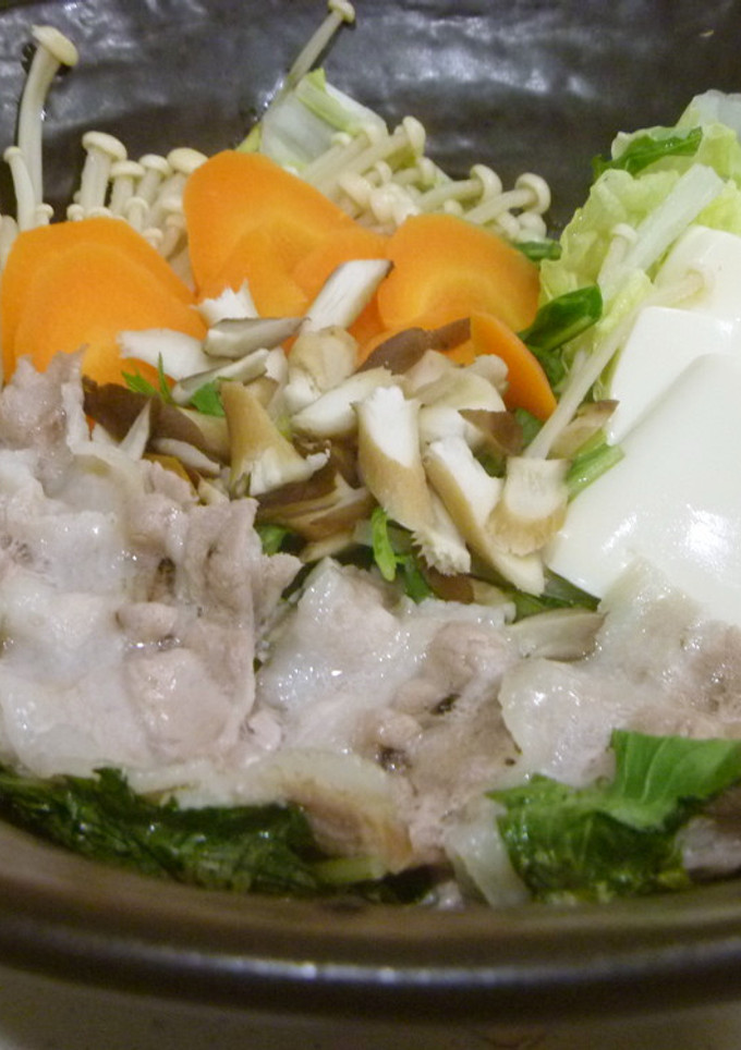 たっぷり寄せ鍋風蒸し野菜-レシピのメイン写真