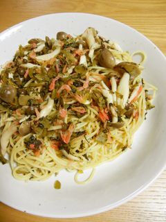 ♪『しめじと高菜の和風パスタ』♪-レシピのメイン写真