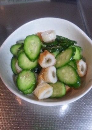 おつまみに最適♪簡単塩ダレモンサラダ-レシピのメイン写真