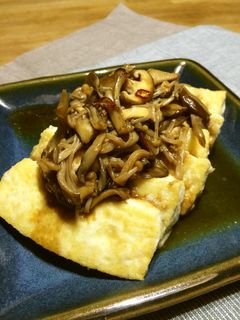 豆腐ステーキ✤きのこ添え-レシピのメイン写真