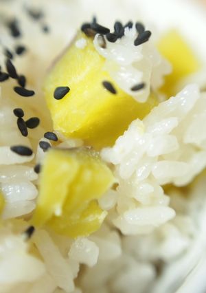 おかわりが止まらない！さつまいもごはん-レシピのメイン写真
