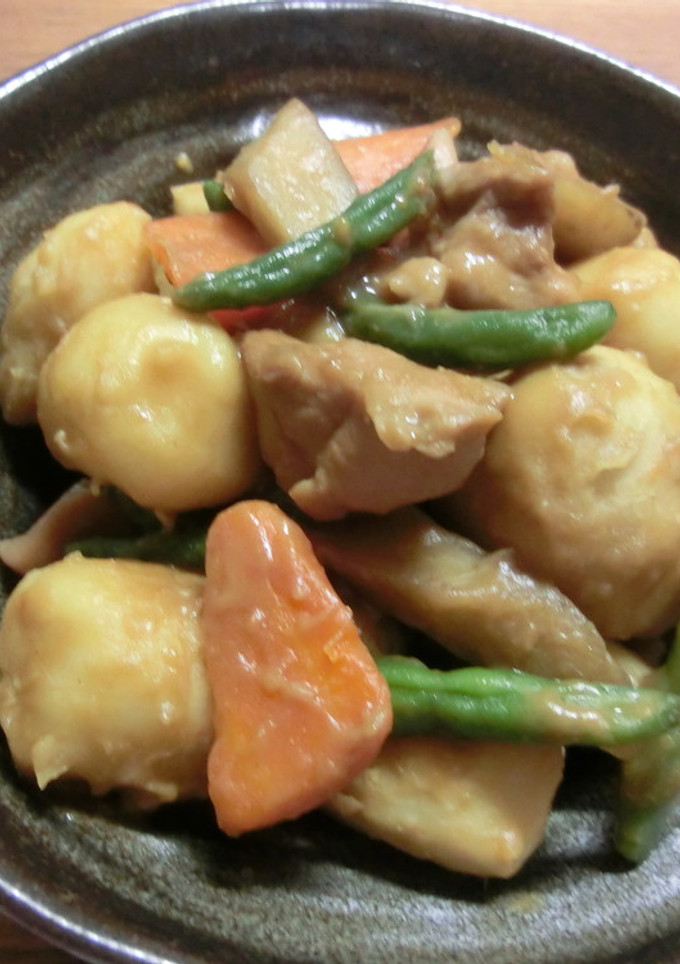 里芋と鶏肉のこくまろ煮-レシピのメイン写真