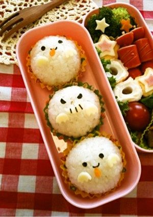 ＊キャラ弁＊ハロウィンお化け弁当-レシピのメイン写真