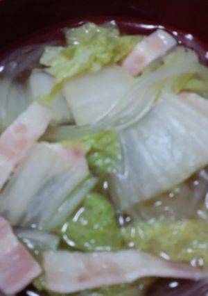 白菜くずきりスープ☆-レシピのメイン写真