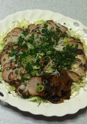 ご飯とキャベツが進む！豚ヒレ肉の焼き豚-レシピのメイン写真