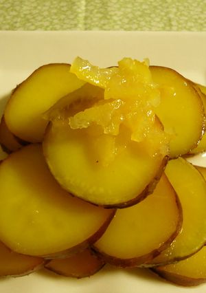 さつまいも×柚子茶☆でほっこり煮♪-レシピのメイン写真