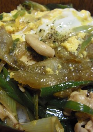 ハゼ玉丼　キノコ入り-レシピのメイン写真