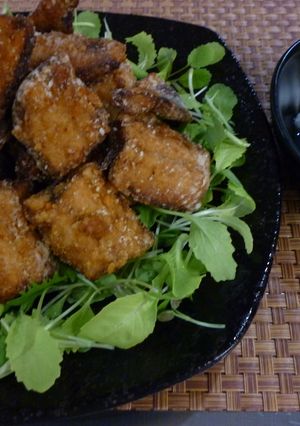 さんまの竜田揚げ ~おろしポン酢~-レシピのメイン写真
