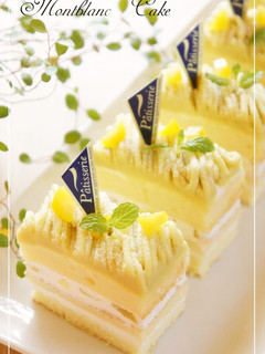 さつまいも☆モンブランショートケーキ-レシピのメイン写真