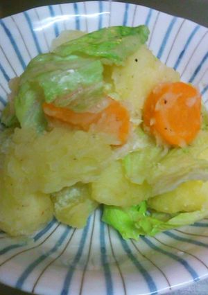 お手軽ホットサラダ-レシピのメイン写真