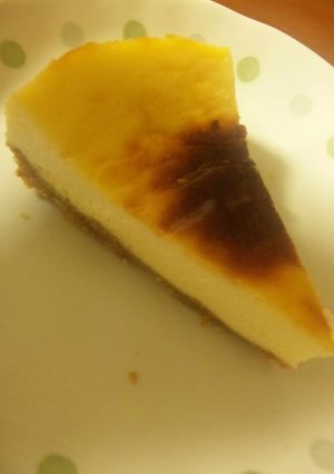 牛乳で濃厚ベイクドチーズケーキ。-レシピのメイン写真