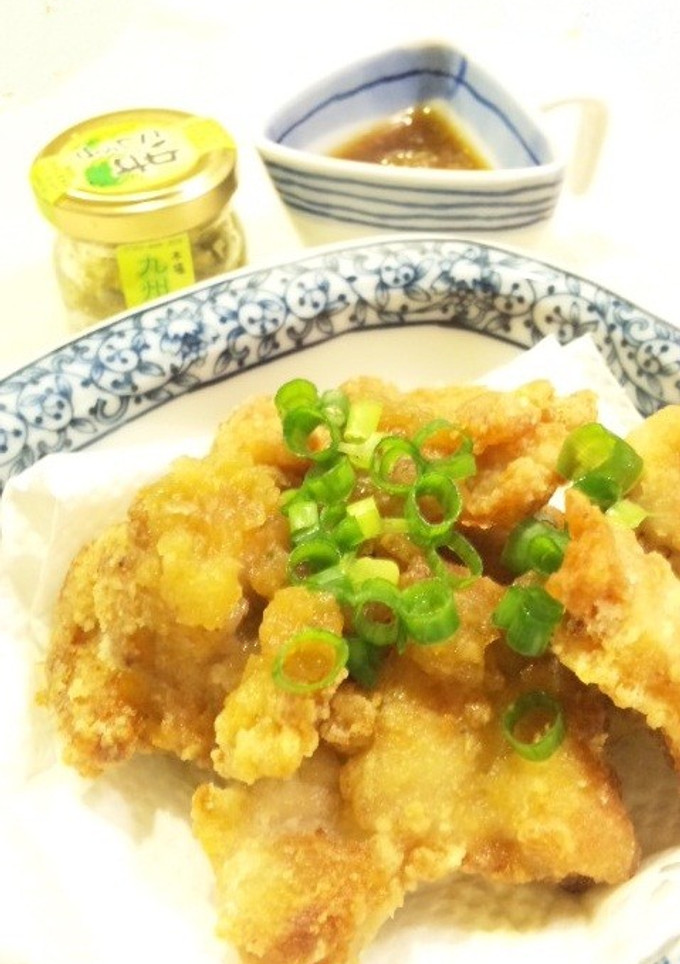 いつもの塩唐揚げ＋柚子胡椒ソースで♪-レシピのメイン写真
