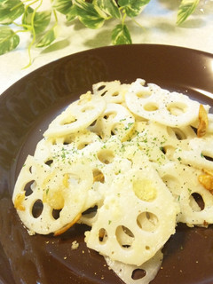 ほくほくレンコン*粉チーズ炒め-レシピのメイン写真