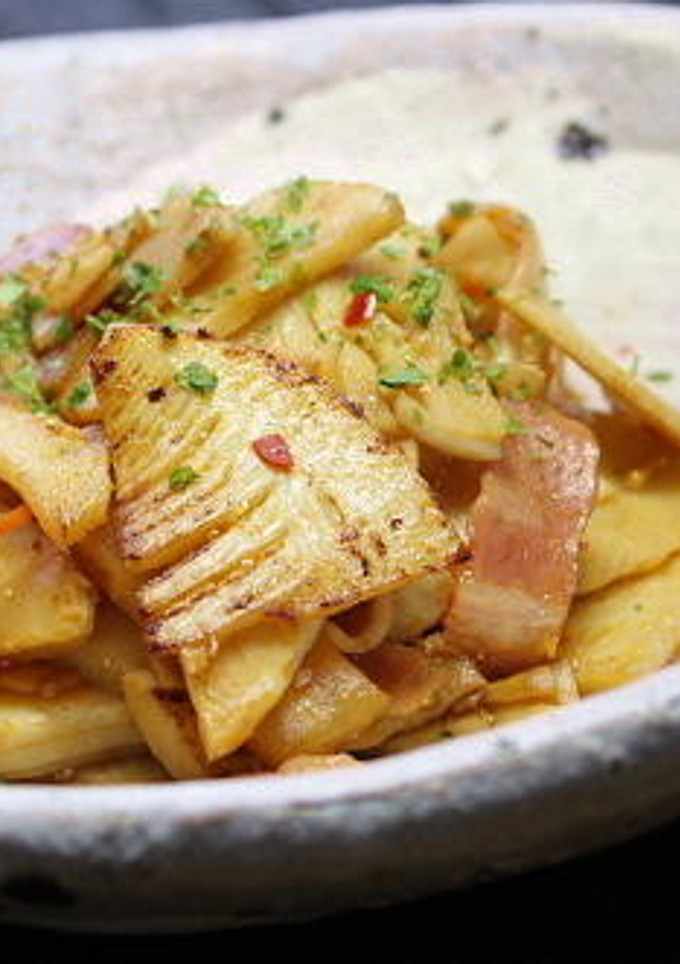 たけのことキムチのバターしょうゆ炒め-レシピのメイン写真