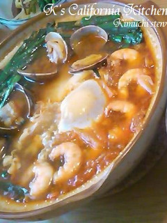 魚介と豚肉で コクのあるキムチ鍋-レシピのメイン写真