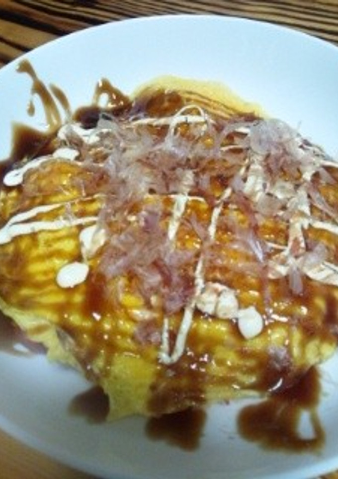 簡単★野菜たっぷりとん平焼き風-レシピのメイン写真