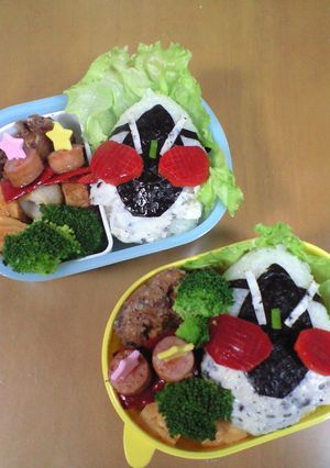 キャラ弁☆仮面ライダーフォーゼ-レシピのメイン写真