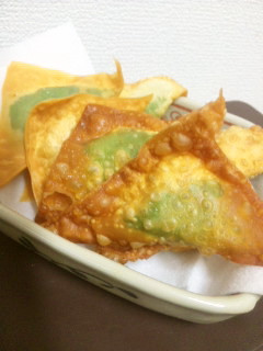 えびすり身のワンタン揚げ-レシピのメイン写真