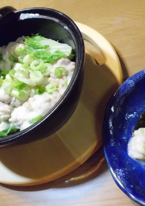 タジン＊湯豆腐みたいなアツアツたちポン＊-レシピのメイン写真