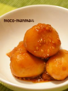 てりてり*里芋のごま照り煮-レシピのメイン写真