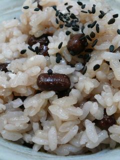 お祝い☆お赤飯-レシピのメイン写真