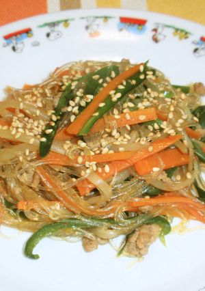 野菜たっぷり！簡単へるしーチャプチェ☆-レシピのメイン写真