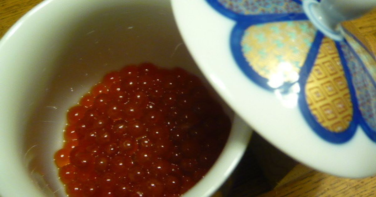 出汁の効いた筋子のいくらの醤油漬け by Choco-late 【クックパッド