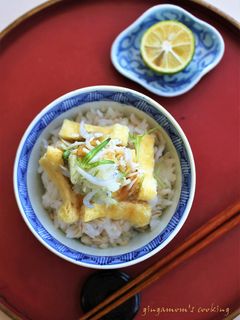 しらす干し・油揚げで大根おろしご飯-レシピのメイン写真