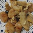 エリンギと麩のオイスターソース炒め