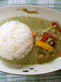 自家製グリーンカレーペーストでタイカレー-レシピのメイン写真