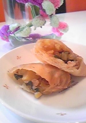 さつまいもと白菜の春巻-レシピのメイン写真